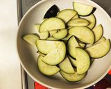 焦がし茄子のからし酢醤油和え作り方2写真