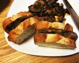 焦がし茄子のからし酢醤油和え作り方10写真