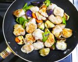 夏☆豚こま･なす･ピーマンの甘酢あんかけ作り方11写真