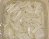 赤ピーマンと玉ねぎの中華漬け作り方1写真