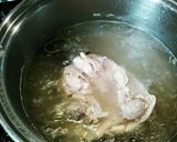 簡単☆ゆで鶏のサラダ　酢味噌ドレッシング作り方1写真