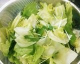 簡単☆ゆで鶏のサラダ　酢味噌ドレッシング作り方2写真