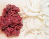塩牛丼作り方1写真