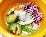 冷製豆乳パスタ ペスカトーレ ブランコ作り方3写真