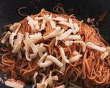 ハヤシソースのチーズ入りパスタ作り方3写真