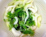 レンジで簡単!!美味しい❤セロリのナムル作り方1写真