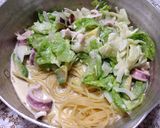 冷製豆乳パスタ ペスカトーレ ブランコ作り方7写真