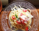 ♡簡単♡トマトとバジルの冷製パスタ♡作り方4写真