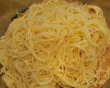 冷製パスタ♪いかの塩辛納豆カルボナーラ風作り方9写真