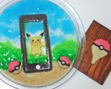 ポケモンGOピカチュウとココナッツプリン作り方24写真