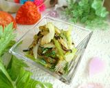 レンジで簡単!!美味しい❤セロリのナムル作り方3写真