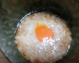 長いものスタミナ玉子汁　茶そば　作り方3写真