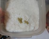 長いものスタミナ玉子汁　茶そば　作り方2写真