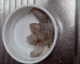 空心菜と海老の炒めもの作り方1写真