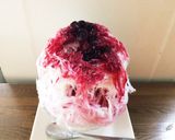かき氷ブルーベリープレザーブスタイル作り方5写真