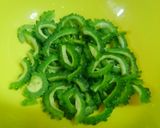 ゴーヤとワカメの酢の物♪作り方4写真