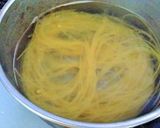 梅と豆腐の冷製クリームパスタ作り方6写真
