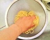 梅と豆腐の冷製クリームパスタ作り方7写真