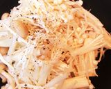 イカの塩辛きのこ炒めver簡単作り方3写真