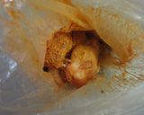 骨付き鶏肉で！大人のピリ辛フライドチキン作り方4写真
