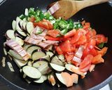 チチタケ、セイタカイグチの激旨野菜炒め作り方5写真