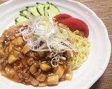 麻婆豆腐の素で簡単☆ジャージャー麺☆作り方8写真