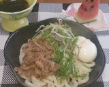 美味しい！うどんのつゆ＆肉うどん作り方5写真