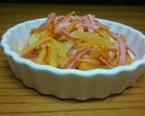 すいかの皮 サラダ作り方5写真