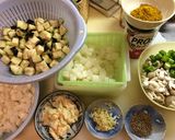 あっさりめ！コロコロ夏野菜カレー作り方2写真