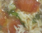 トマトと☆レタスの☆卵スープ☆作り方5写真