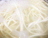 挽肉と野菜乗っけ冷やしうどん坦々風作り方4写真