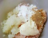 節約ボリュームレシピ♡鶏胸肉でミンチカツ作り方2写真
