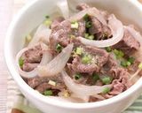 塩牛丼作り方3写真
