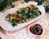 お麩でモッチモチ♥簡単ニラチヂミ作り方6写真