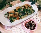 お麩でモッチモチ♥簡単ニラチヂミ作り方6写真