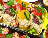 お弁当にも♡華やかオープン彩りいなり寿司作り方8写真