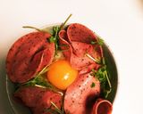 ローストビーフ丼ならぬハム丼作り方1写真