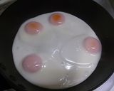 朝にぴったり♪　ハムエッグマフィンサンド作り方2写真