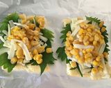 油揚げのコーンピザ♡作り方1写真