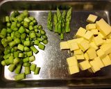 鮭の炊き込みチーズアスパラごはん作り方3写真