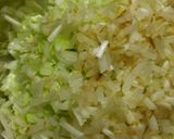 簡単自家製ソースのヘルシーお好み焼き☆作り方1写真