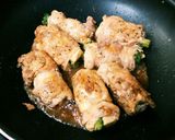豚肉の中にゴーヤと豆腐✨作り方6写真