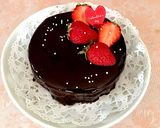 ココアで簡単＊苺ムースのチョコケーキ作り方10写真
