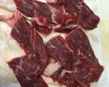 牛肉のオイスターソース漬け中華風ステーキ作り方1写真