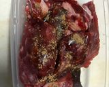 牛肉のオイスターソース漬け中華風ステーキ作り方2写真