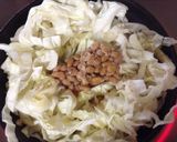 千切りキャベツと納豆のネバネバ炒め作り方2写真