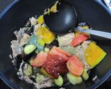 サバ缶と野菜のカレー炒め煮作り方7写真