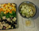 シャキシャキ野菜の塩麹ラタトゥイユ作り方1写真
