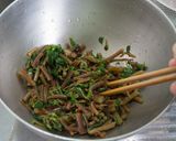 スベリヒユ　基本のからし醤油和え作り方4写真