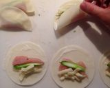 鶏胸肉&アスパラチーズの揚げ餃子☆作り方2写真